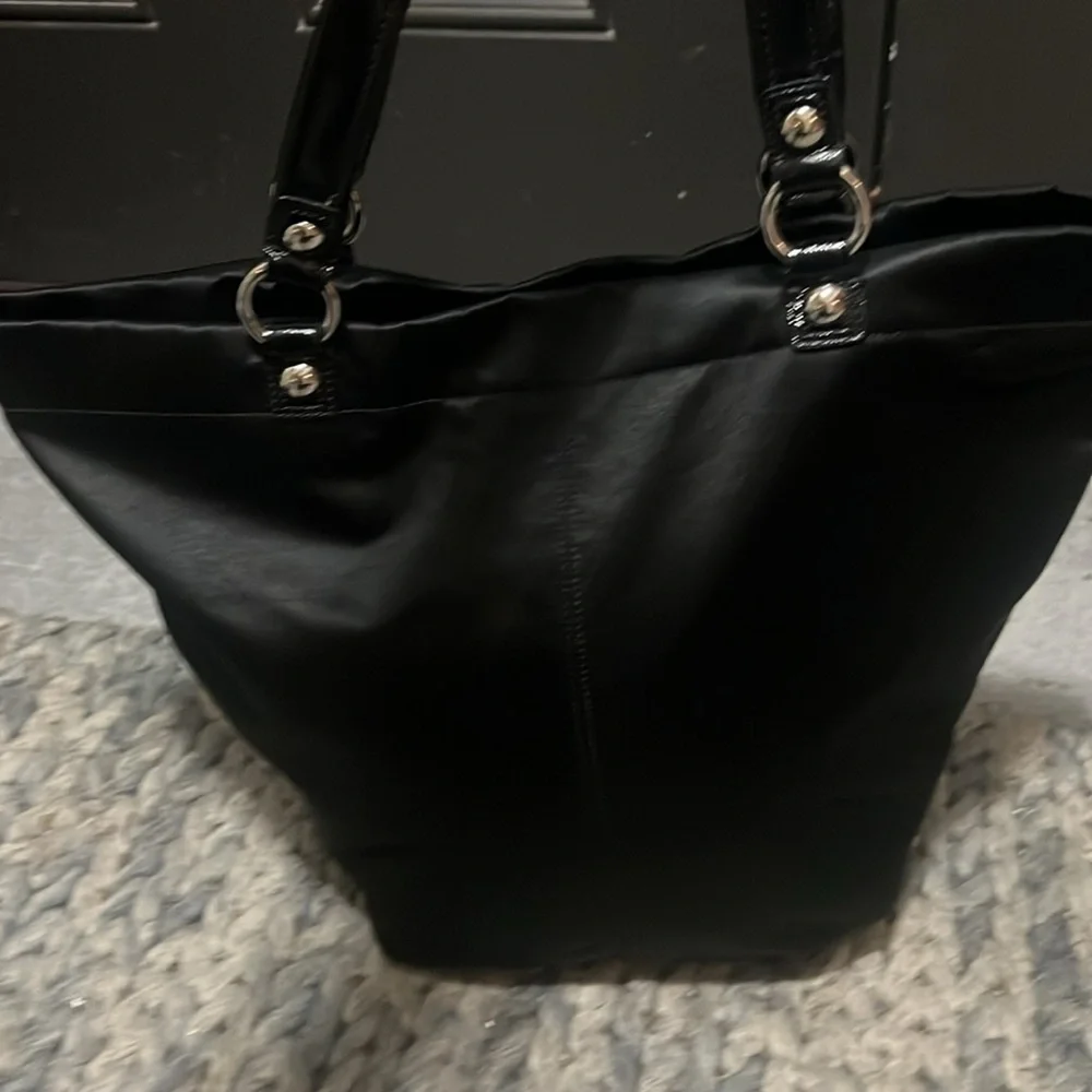 Coach Holiday Poppy Tote with Multicolor Bling Rivets LIMITED EDITION - Picture 4 of 7